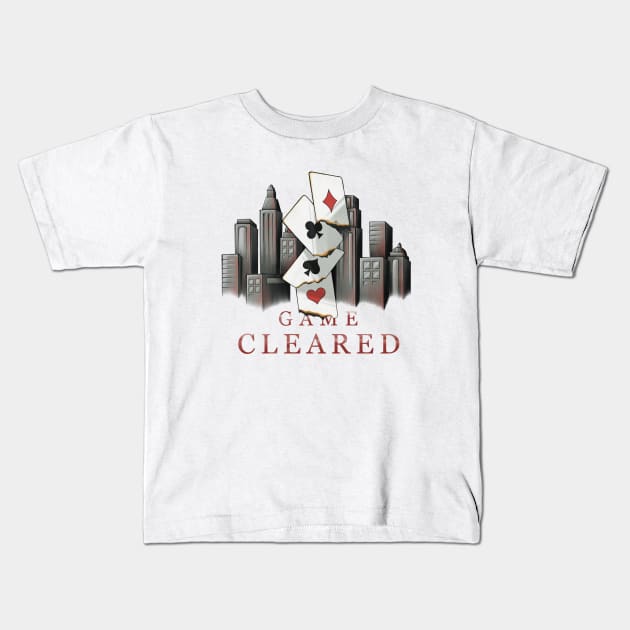 Alice in Borderland - Game Cleared Kids T-Shirt by witart.id